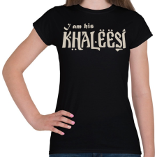 PRINTFASHION Khaleesi páros póló - Női póló - Fekete női póló