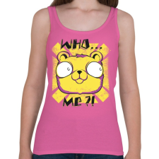 PRINTFASHION Ki... Én?! - Női atléta - Rózsaszín női trikó