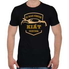 PRINTFASHION Kiás sofőr - Férfi póló - Fekete férfi póló