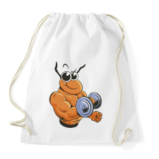 PRINTFASHION Kigyúrt hangya - Sportzsák, Tornazsák - Fehér tornazsák