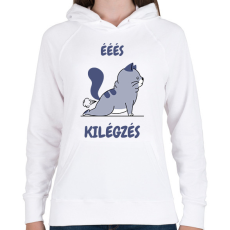 PRINTFASHION KILEGZES - Női kapucnis pulóver - Fehér