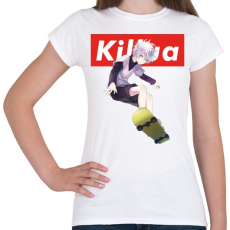PRINTFASHION Killua hunter x hunter - Női póló - Fehér