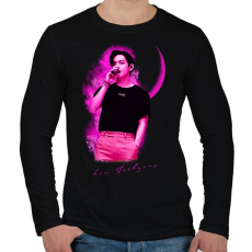 PRINTFASHION Kim Taehyung - Férfi hosszú ujjú póló - Fekete