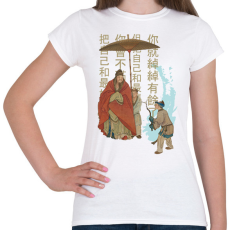 PRINTFASHION Kínai kultúra - Női póló - Fehér