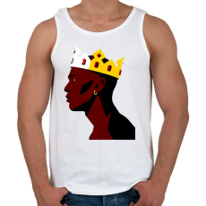 PRINTFASHION King Jordan - Férfi atléta - Fehér