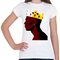 PRINTFASHION King Jordan - Női póló - Fehér