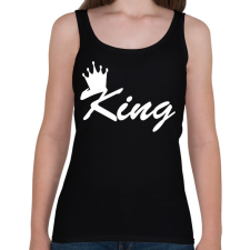 PRINTFASHION king - Női atléta - Fekete női trikó