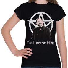 PRINTFASHION king of hell - Női póló - Fekete