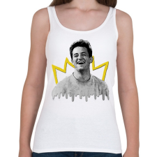 PRINTFASHION King of sarcasm - Női atléta - Fehér női trikó
