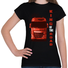 PRINTFASHION king of the road2 - Női póló - Fekete