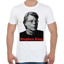 PRINTFASHION King portré - Férfi póló - Fehér férfi póló