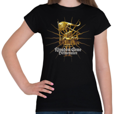 PRINTFASHION Kingdom Come Deliverance 2 - Női póló - Fekete