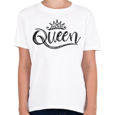 PRINTFASHION Királynő - Gyerek póló - Fehér gyerek póló
