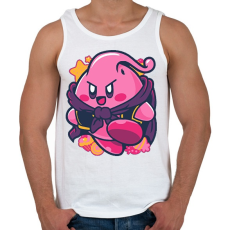 PRINTFASHION Kirby BUU - Férfi atléta - Fehér