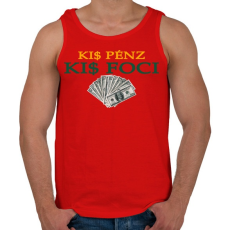 PRINTFASHION kis - Férfi atléta - Piros