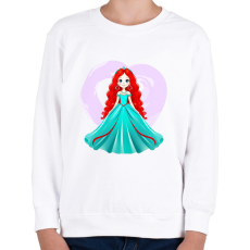 PRINTFASHION Kis hercegnő - Gyerek pulóver - Fehér
