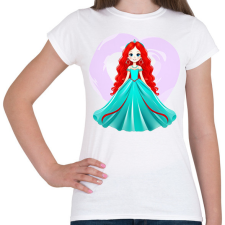 PRINTFASHION Kis hercegnő - Női póló - Fehér női póló