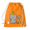 PRINTFASHION Kis kedvencek  - Sportzsák, Tornazsák - Narancssárga
