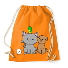 PRINTFASHION Kis kedvencek  - Sportzsák, Tornazsák - Narancssárga tornazsák