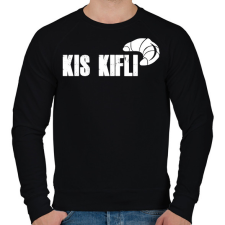 PRINTFASHION kis kifli - páros minta - Férfi pulóver - Fekete férfi pulóver, kardigán