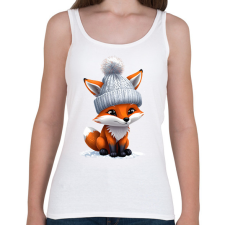 PRINTFASHION kis róka - Női atléta - Fehér női trikó