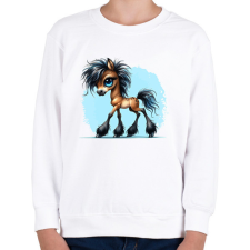 PRINTFASHION Kiscsikó - Gyerek pulóver - Fehér gyerek pulóver, kardigán