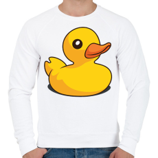 PRINTFASHION Kiskacsa  - Férfi pulóver - Fehér