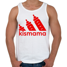 PRINTFASHION Kismama logó - Férfi atléta - Fehér