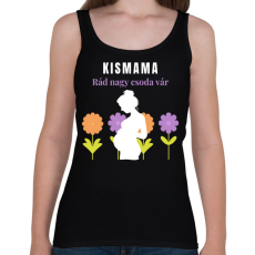 PRINTFASHION Kismama - Női atléta - Fekete