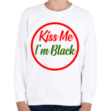 PRINTFASHION Kiss me - Gyerek pulóver - Fehér gyerek pulóver, kardigán
