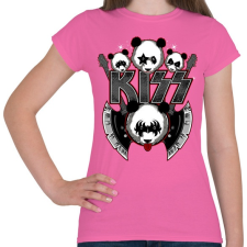 PRINTFASHION KISS - Női póló - Rózsaszín női póló