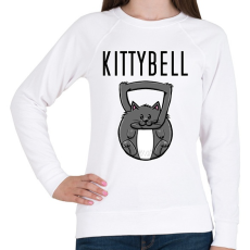 PRINTFASHION KittyBell - Női pulóver - Fehér