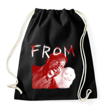 PRINTFASHION Kiút - Sportzsák, Tornazsák - Fekete tornazsák