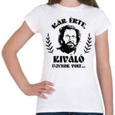 PRINTFASHION Kiváló ügynök volt... - Női póló - Fehér női póló