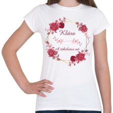 PRINTFASHION Klára - Női póló - Fehér női póló