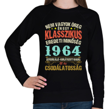 PRINTFASHION Klasszikus eredeti minőség - Egyedi számokkal - Női pulóver - Fekete női pulóver, kardigán