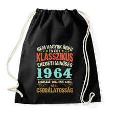 PRINTFASHION Klasszikus eredeti minőség - Egyedi számokkal - Sportzsák, Tornazsák - Fekete tornazsák