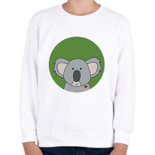 PRINTFASHION Koala - Gyerek pulóver - Fehér gyerek pulóver, kardigán