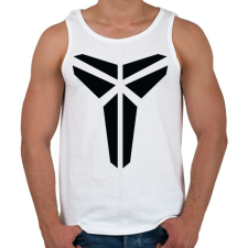 PRINTFASHION Kobe Bryant logo - Férfi atléta - Fehér atléta, trikó