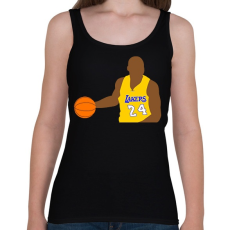 PRINTFASHION Kobe Bryant - Női atléta - Fekete