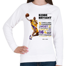 PRINTFASHION Kobe Bryant - Női pulóver - Fehér női pulóver, kardigán