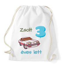 PRINTFASHION Kocsis számos minta - Sportzsák, Tornazsák - Fehér tornazsák