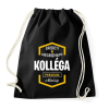 PRINTFASHION Kolléga prémium minőség - Sportzsák, Tornazsák - Fekete
