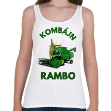 PRINTFASHION KOMBÁJN RAMBO - Női atléta - Fehér