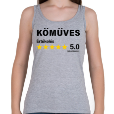 PRINTFASHION Kőműves Értékelés ***** 5.0 (69 értékelés) - Női atléta - Sport szürke