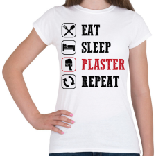 PRINTFASHION Kőműves - Női póló - Fehér női póló