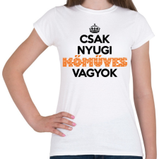 PRINTFASHION komuves vagyok - Női póló - Fehér női póló