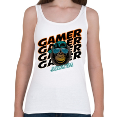 PRINTFASHION kong gamer - Női atléta - Fehér