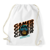 PRINTFASHION kong gamer - Sportzsák, Tornazsák - Fehér