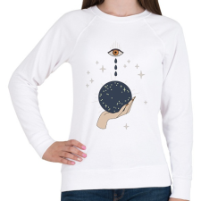 PRINTFASHION Könnyes varázs - Női pulóver - Fehér női pulóver, kardigán